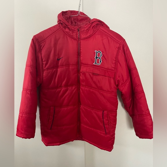 Nike Other - Nike boys youth large Boston Red Sox puffer jacket.